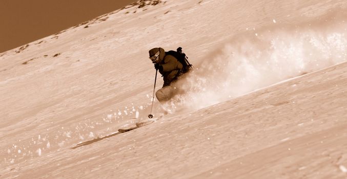Extreme ski