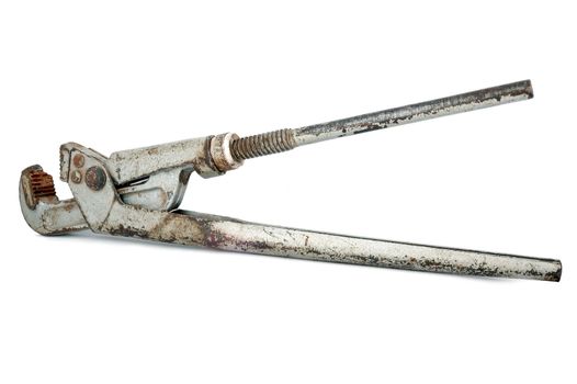 Old adjustable wrench