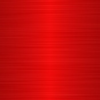 brushed red metallic background with central highlight
