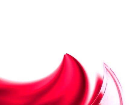 abstract red border