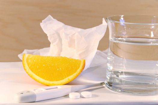 Vitamin C to fight a cold