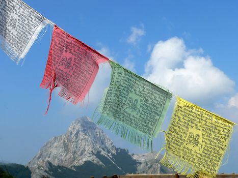 tibetan flags