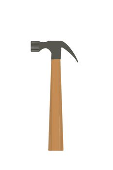 Claw Hammer with wood grain handle