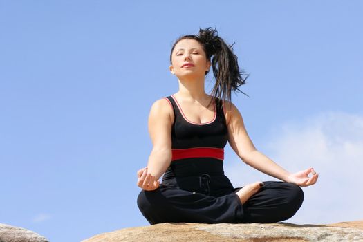 Yoga Meditation and breathing