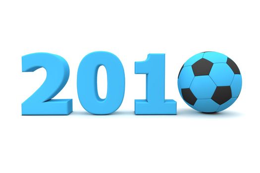 Football Year 2010 - Blue