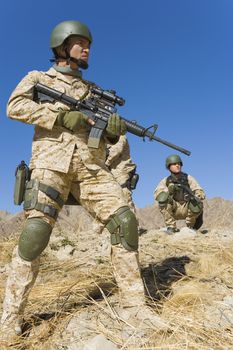 Soldiers on Patrol