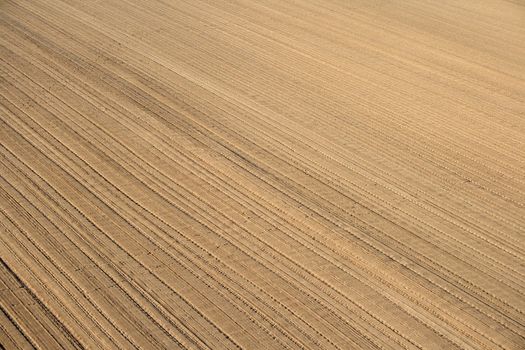 Ploughed land ready for cultivation