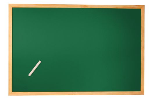blank chalkboard with space for a text message