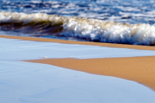 Sand and water background