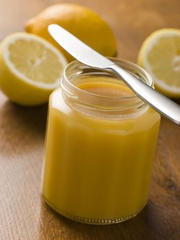 Jar of Lemon Curd