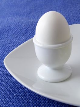 boiled egg on a cup