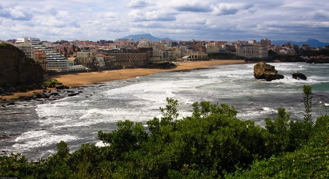 Biarritz Coastline