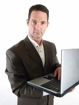 Man with Laptop