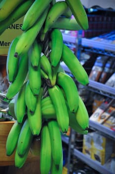 Plantains at the grocery store