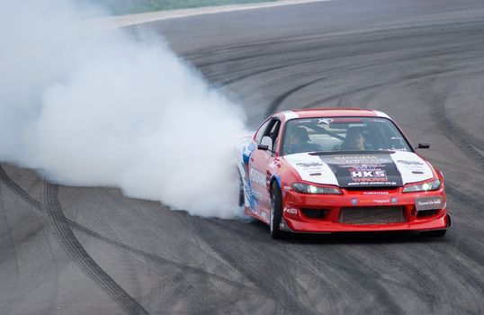 Drifting competition in Thailand