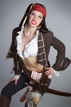 Sexy Pirate Woman