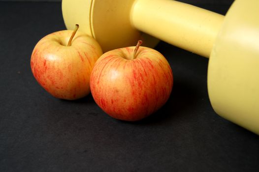 Apples and Dumbbell