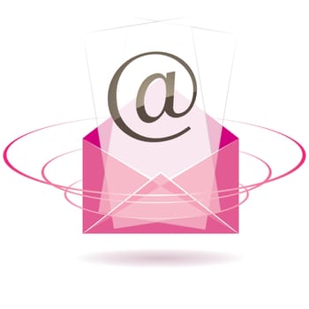 Envelope icon. vector illustration