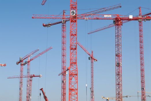 Construction Site with cranes