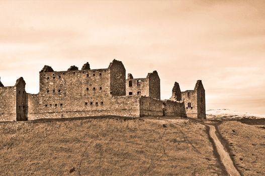 Old Scottish castle