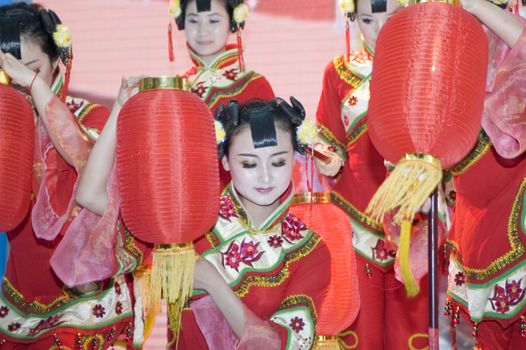 Chinese culture - dancers from Shanxi