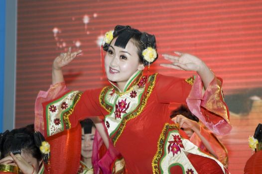 Chinese culture - dancers from Shanxi