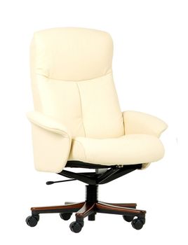 Off-white luxury office chair