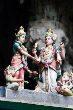 Hindu Temple in Batu Caves 