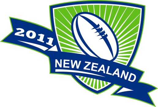 New Zealand 2011 Rugby Ball Shield