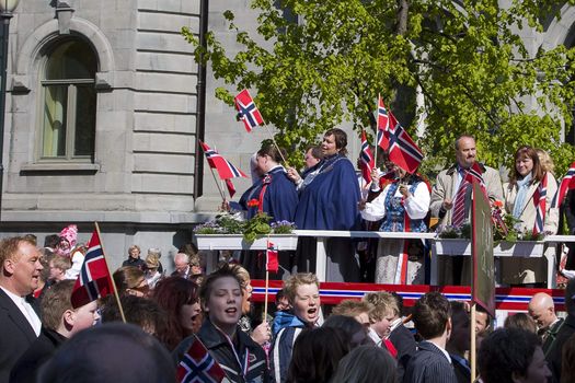 Mayor at Norway's Constitution Day