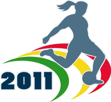 soccer player woman 2011