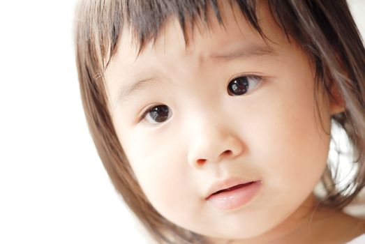 innocent asian baby face 