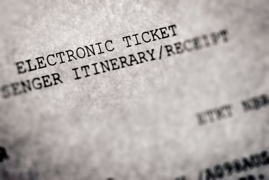 electronic ticket