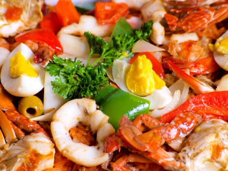  Delicious Seafood paella 
