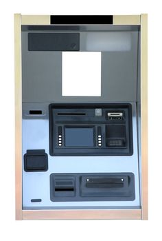 Bank ATM Cash Machine Kiosk