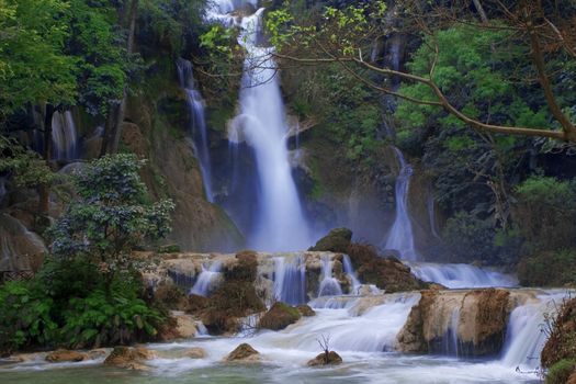 Luang Prabang waterfalls 