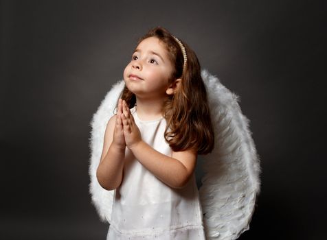 Holy angel praying