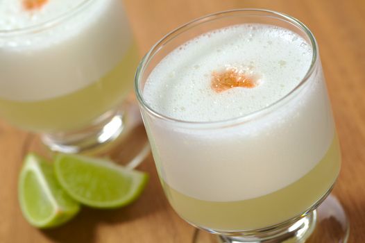 Peruvian Cocktail Called Pisco Sour