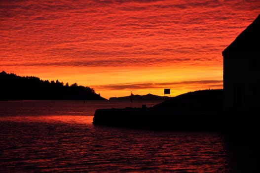 Sunset Herøysund