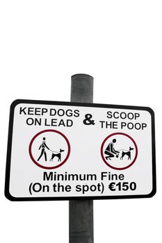 scoop the poop sign