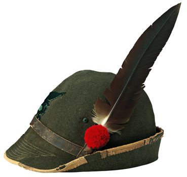 Italian alpine hat