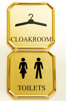 Pointer of a cloakroom