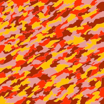 camouflage texture, abstract pattern; vector art illustration