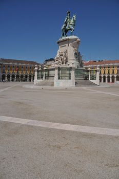 Statue of King Jos� in Lisbon