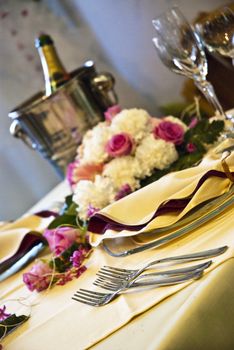 Beautiful wedding table 