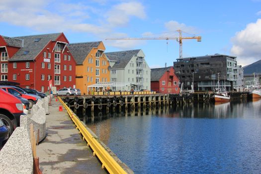 Tromsø harbour.
