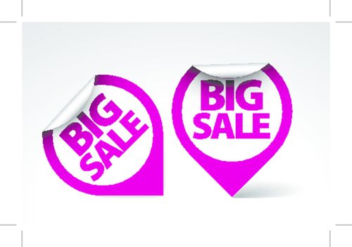 Round Labels / stickers for big sale