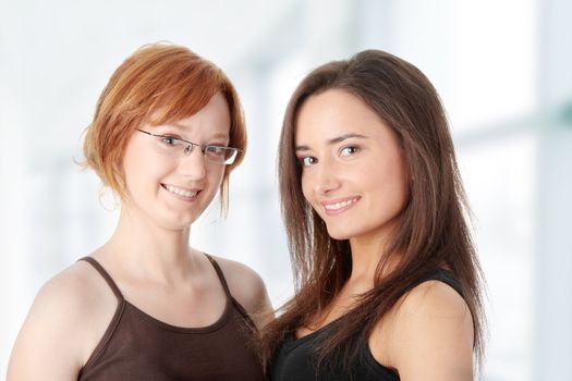 Two young womans