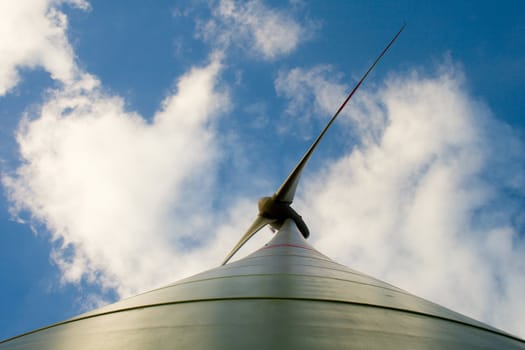 Wind turbine, the type of bottom