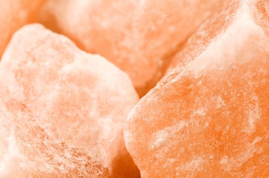 Pink salt of Hymalayas. mineral 